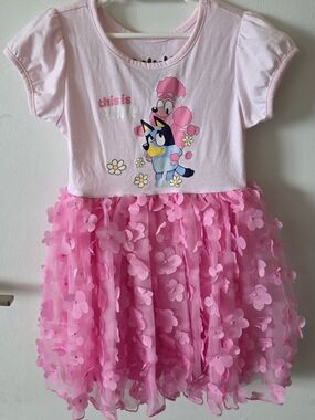Bluey girls’ dress, size 5T